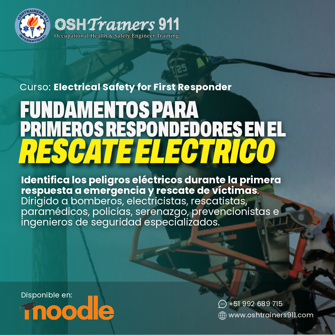 Curso: Fundamentos del Primer Respondedor en Rescate Eléctrico