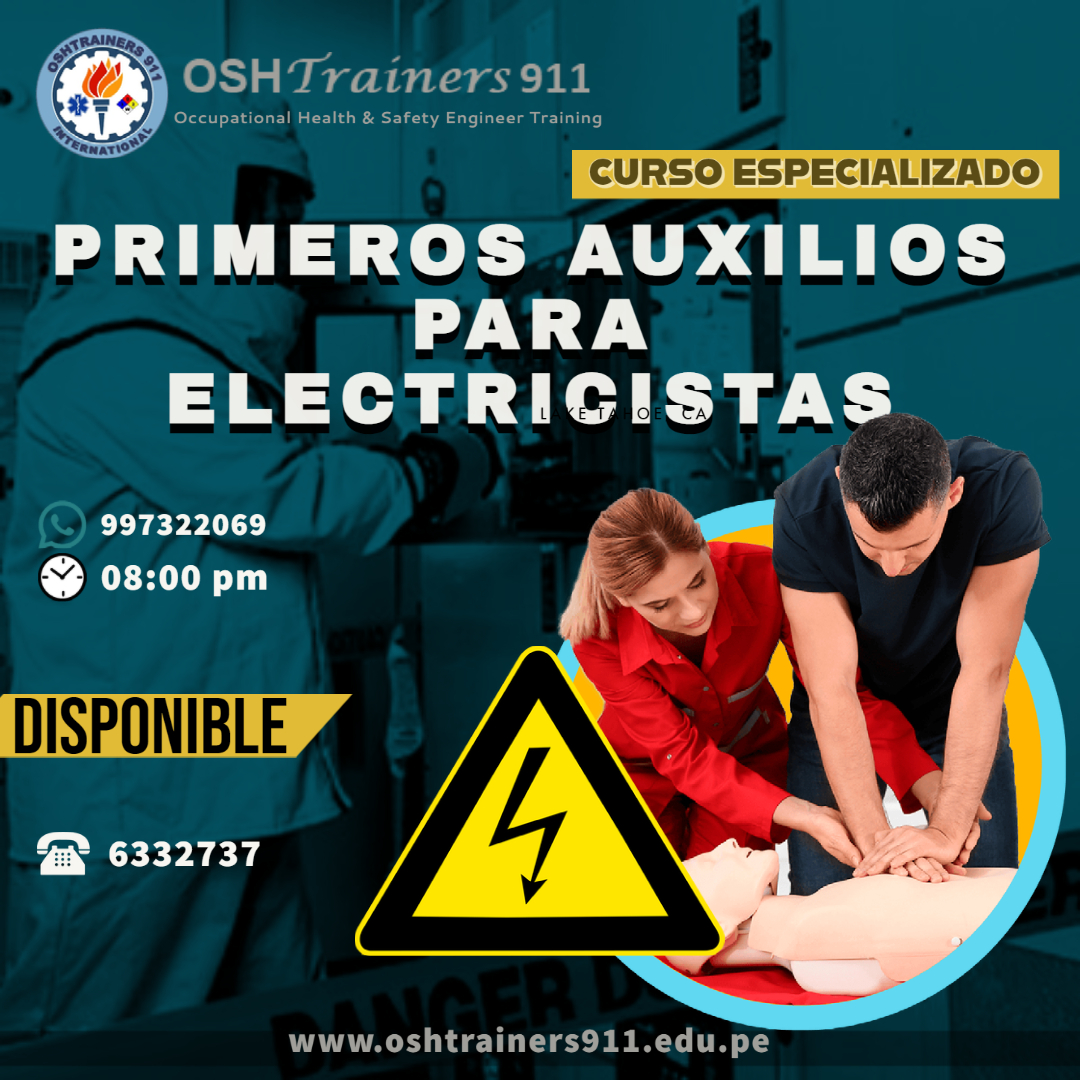 CURSO: PRIMEROS AUXILIOS ELECTRICOS