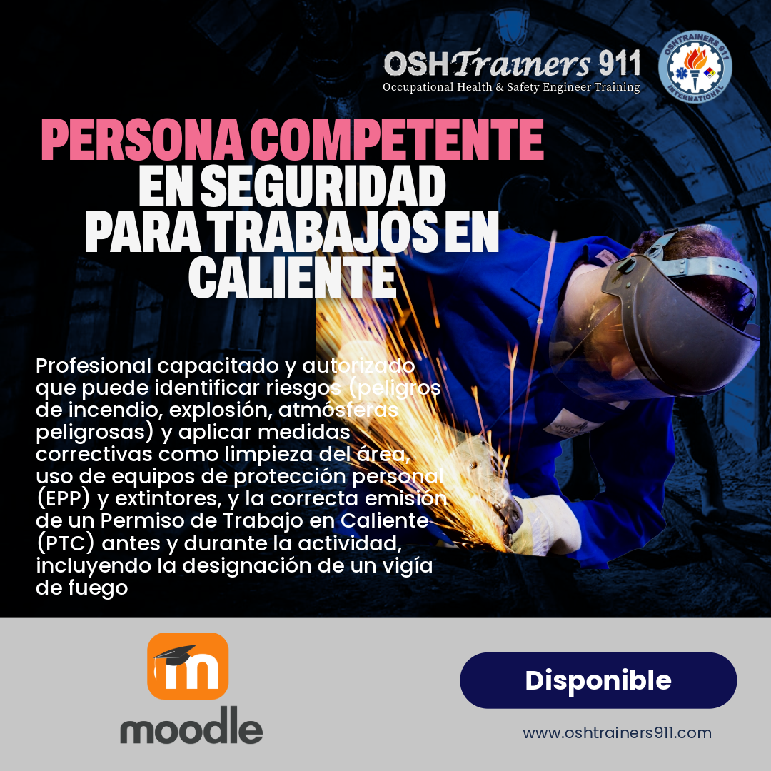 Curso PCTC: Persona Competente para Trabajos en Caliente
